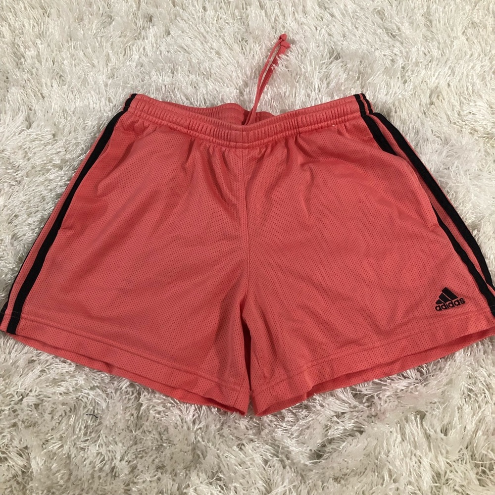 Pink Adidas shorts